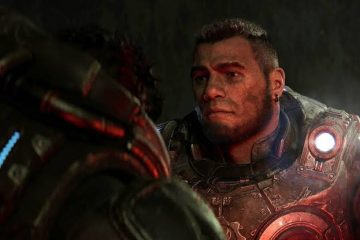Fragment from the game Gears of War: E-Day